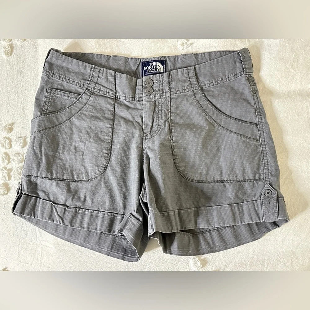 Vintage 90s The North Face Cargo Shorts - Grey - 6 - Picture 6 of 12